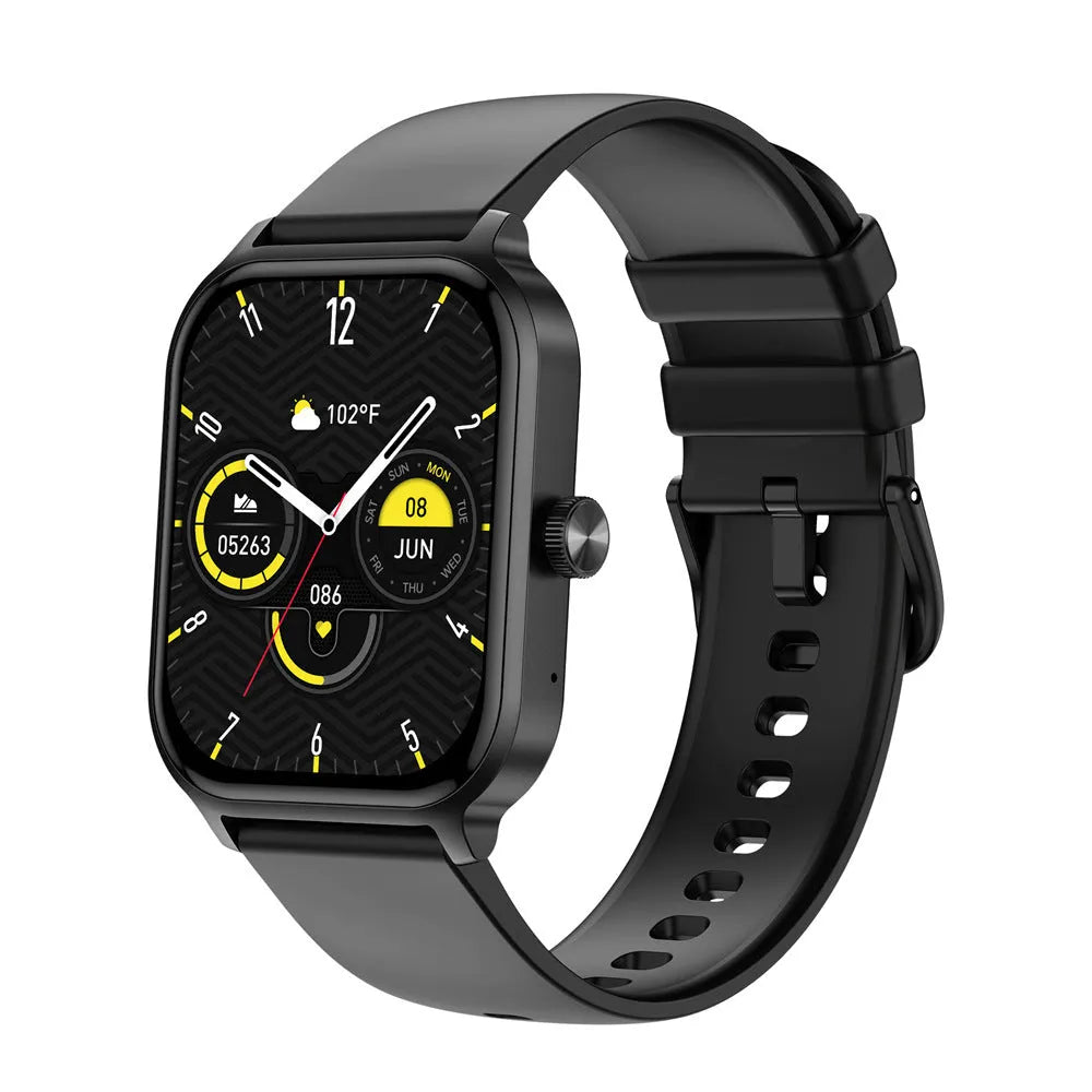 Bluetooth Calling Heart and Blood Pressure Oxygen Health Monitor Watch