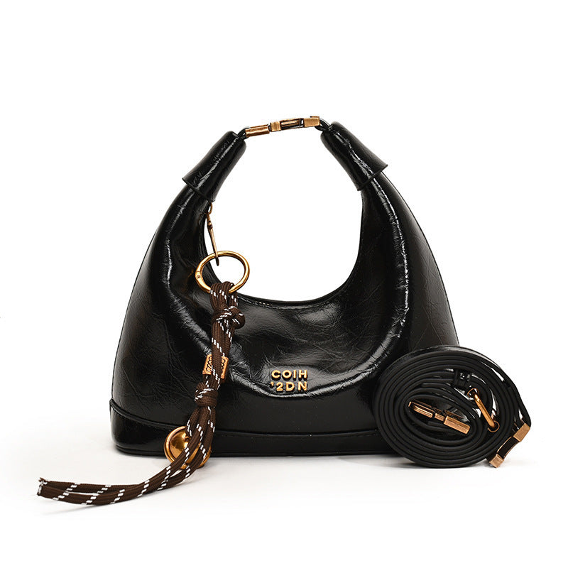 Faux Leather All-match Commuter Crossbody Modern Handbag