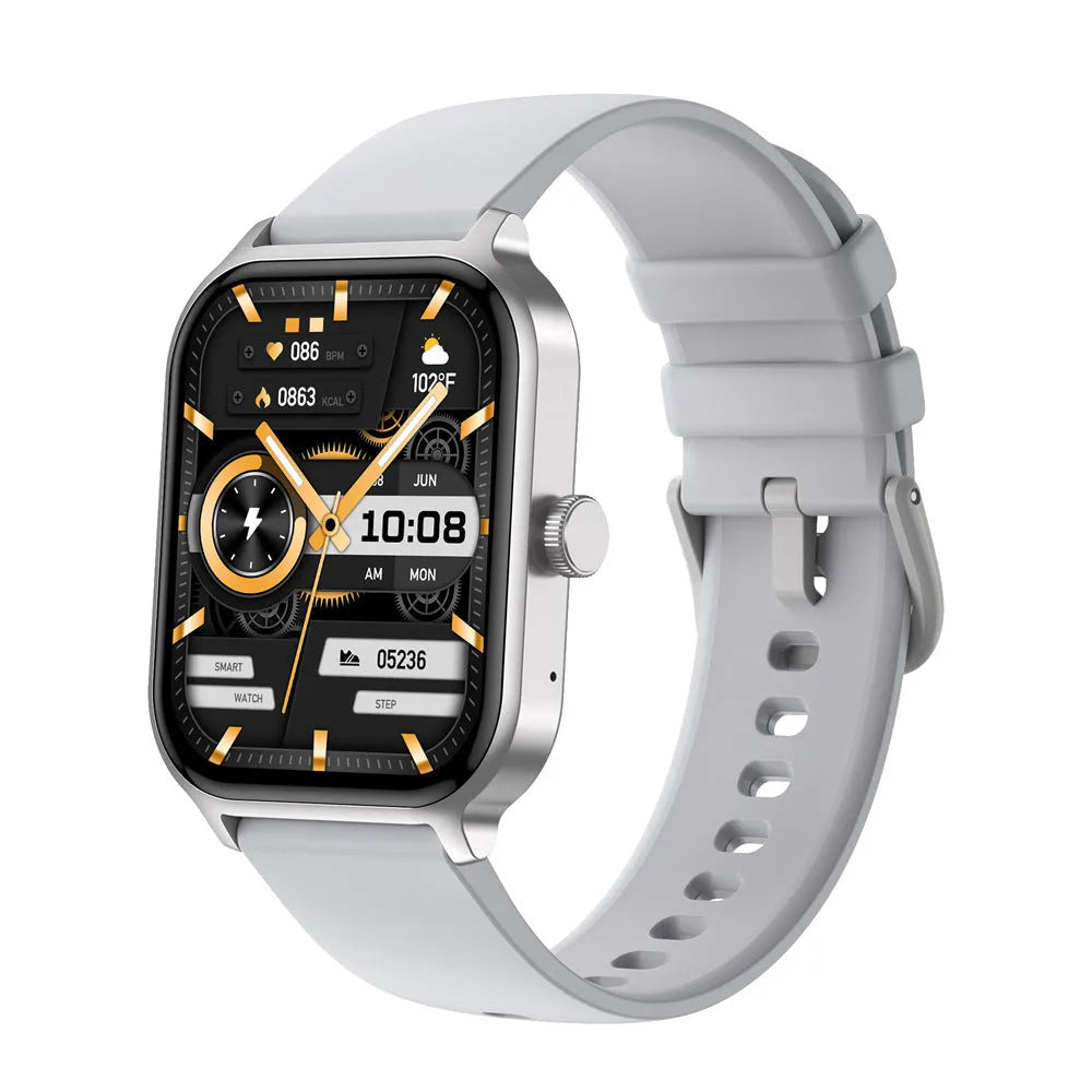 Bluetooth Calling Heart and Blood Pressure Oxygen Health Monitor Watch