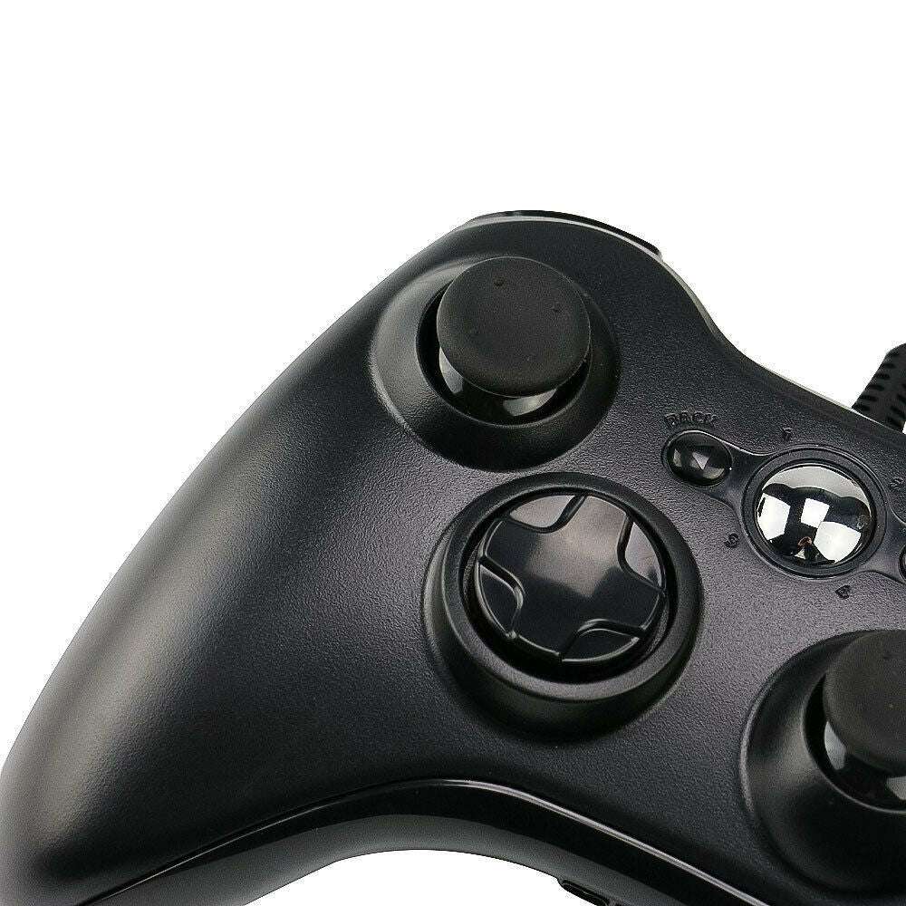 Boxed Black New USB Wired Controller Suitable For Xbox360 PC Windows UK
