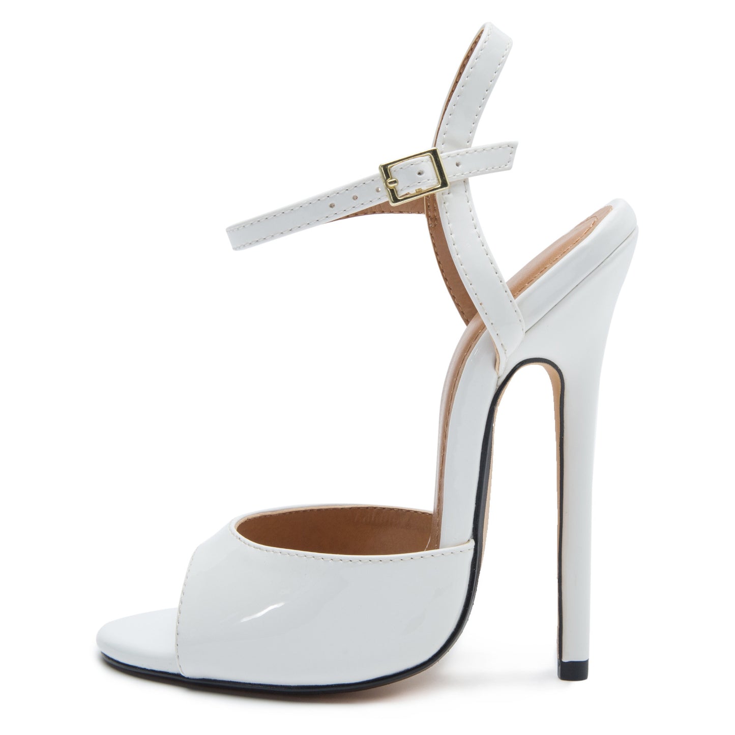 Lässige Sandalen mit hohem Absatz und offener Zehenpartie für Damen