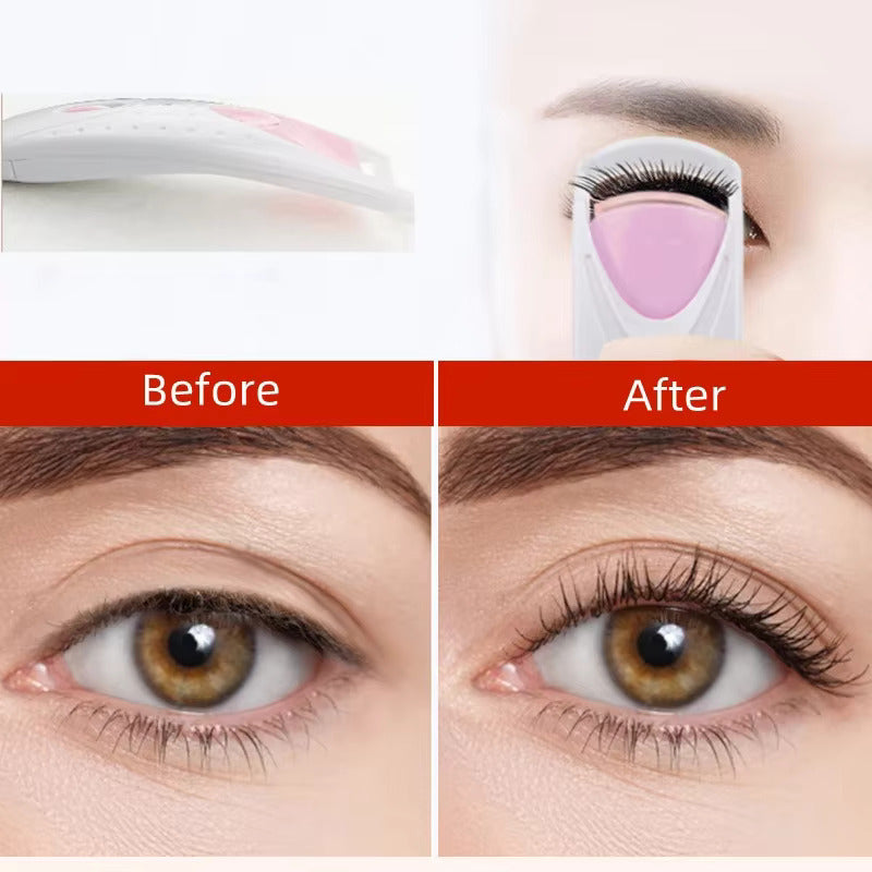 Heated Eyelash Curler Makeup Eye Lashes Curler Tools Longlasting Eye Lash Perm