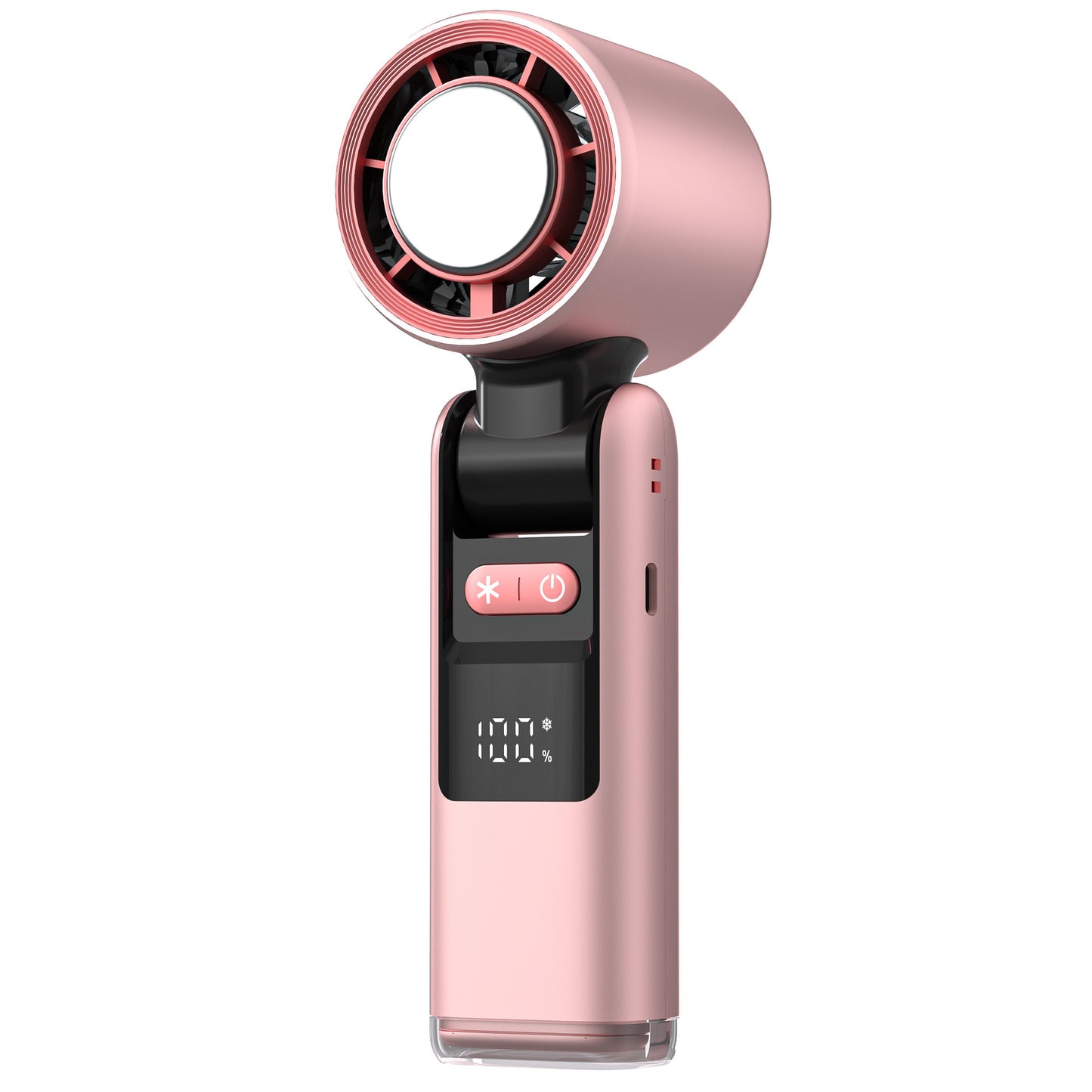 Turbo Ice Chilled Cold Super Mini Turbo Speed Fan USB Powered Digital Display