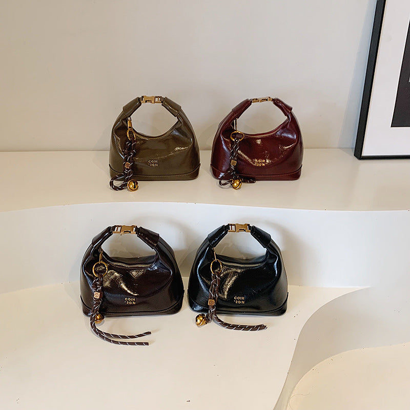 Faux Leather All-match Commuter Crossbody Modern Handbag
