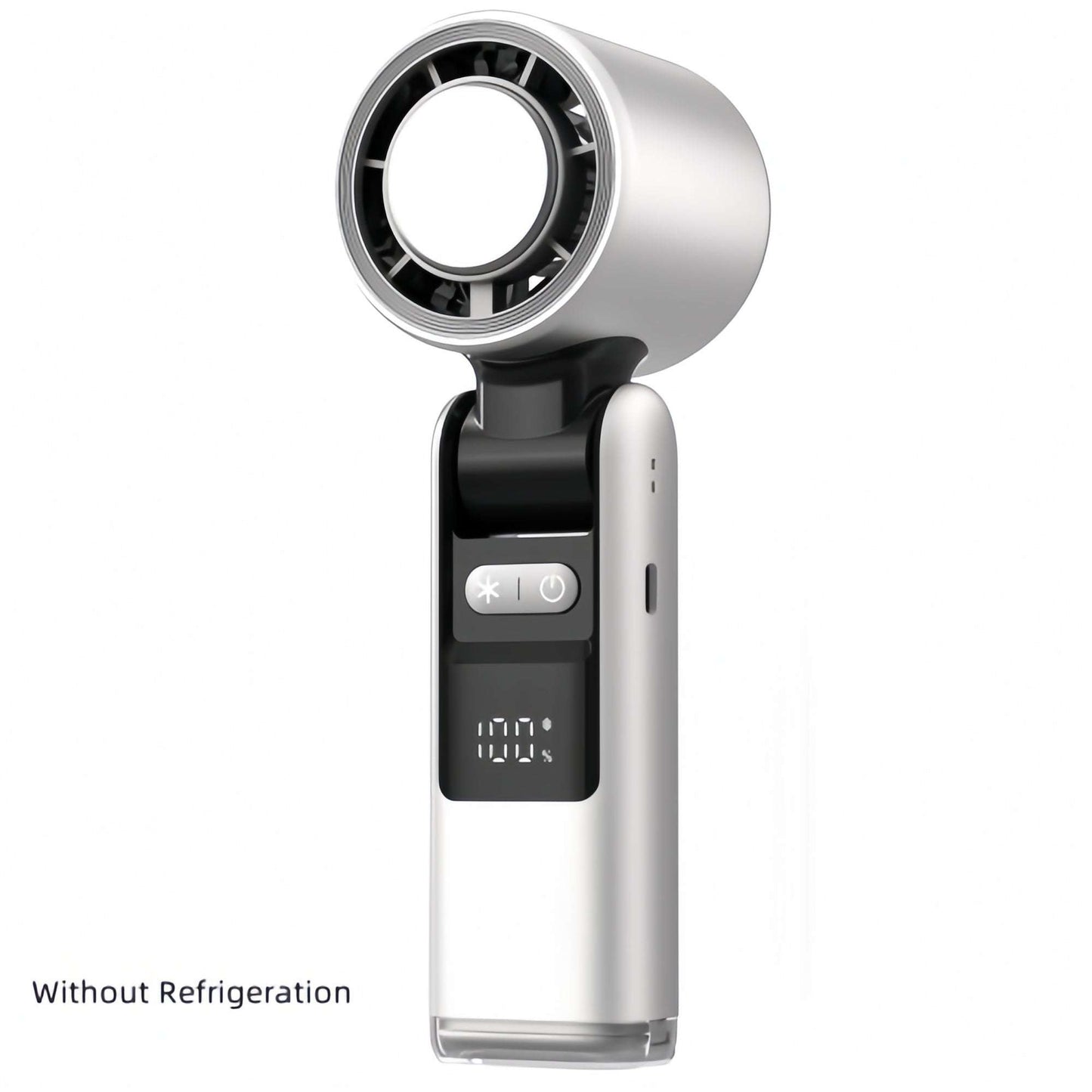 Turbo Ice Chilled Cold Super Mini Turbo Speed Fan USB Powered Digital Display