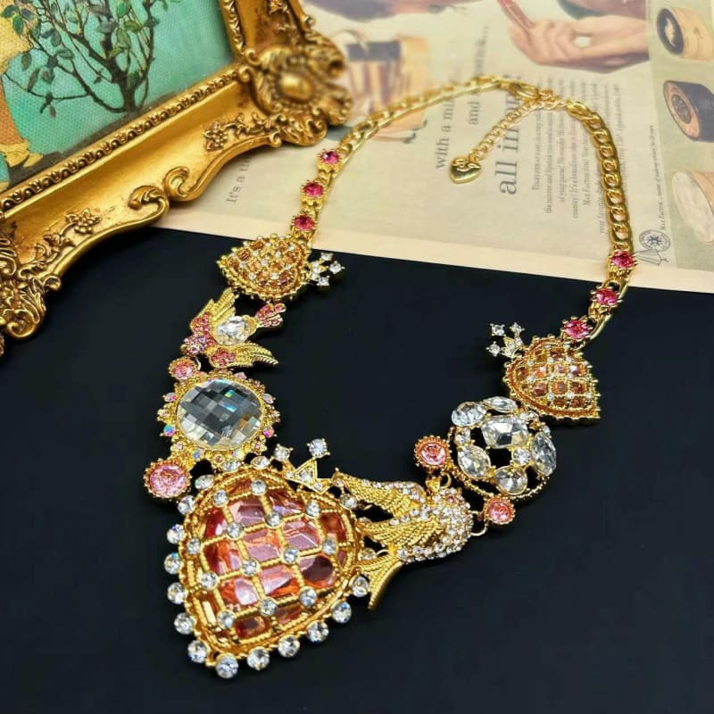 Heavy Bling Statement Luxury Drag Queen Necklace