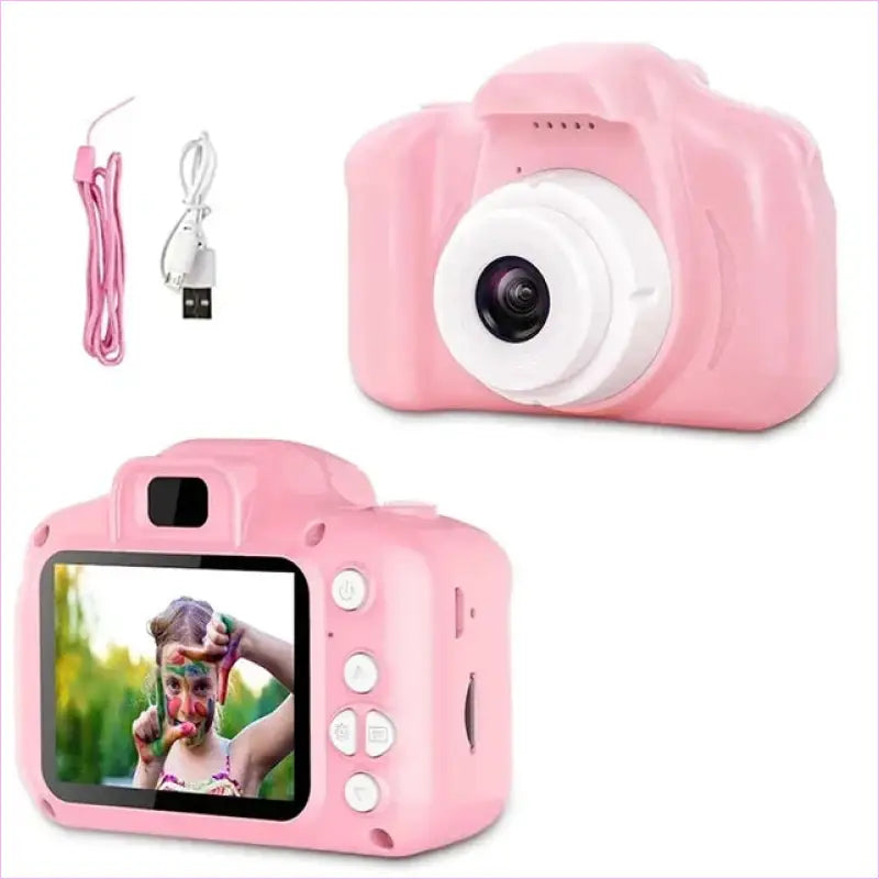 Children’s Mini Digital Educational Projection Camera Pink