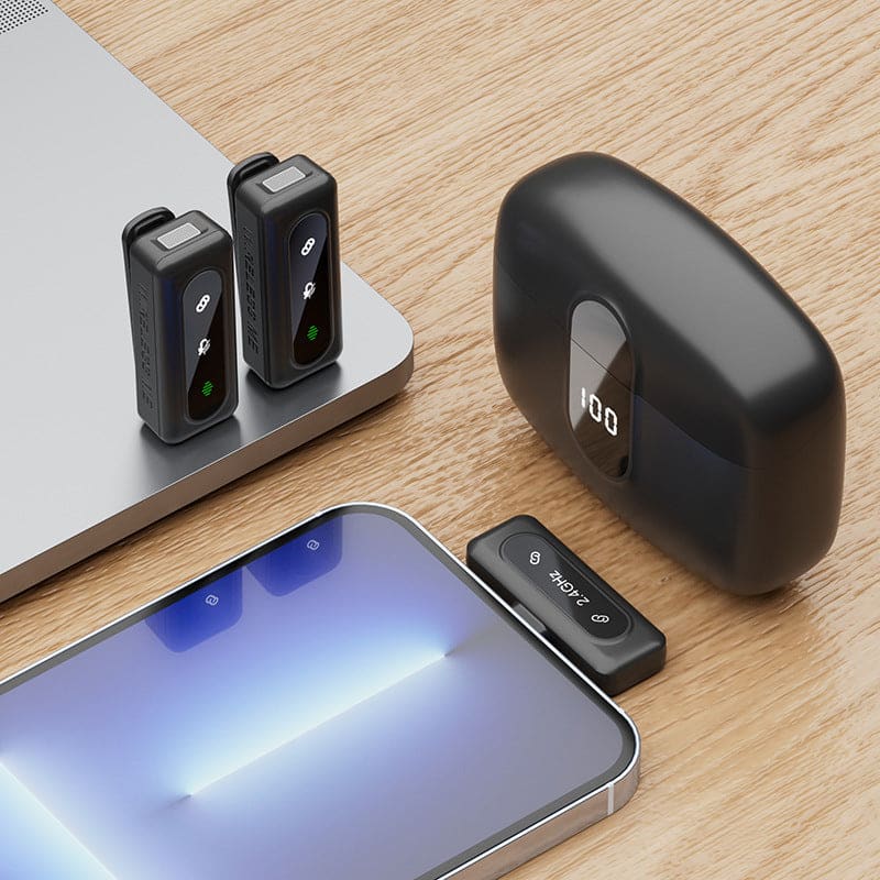 Wireless Lavalier Mini Microphone J50 Intelligent Noise