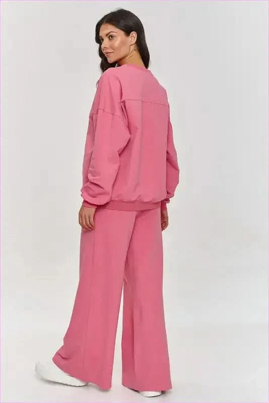 Womens Fashion Tracksuit Set Stylish Loungewear Makadamia