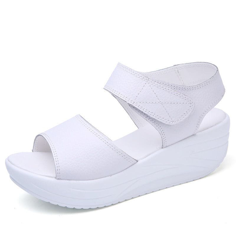 Womens Platform Casual Velcro Sandals for Students