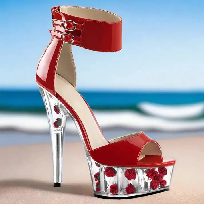 Stylish Summer Sandals Ladies Open Wedge Sandals for Warm Weather