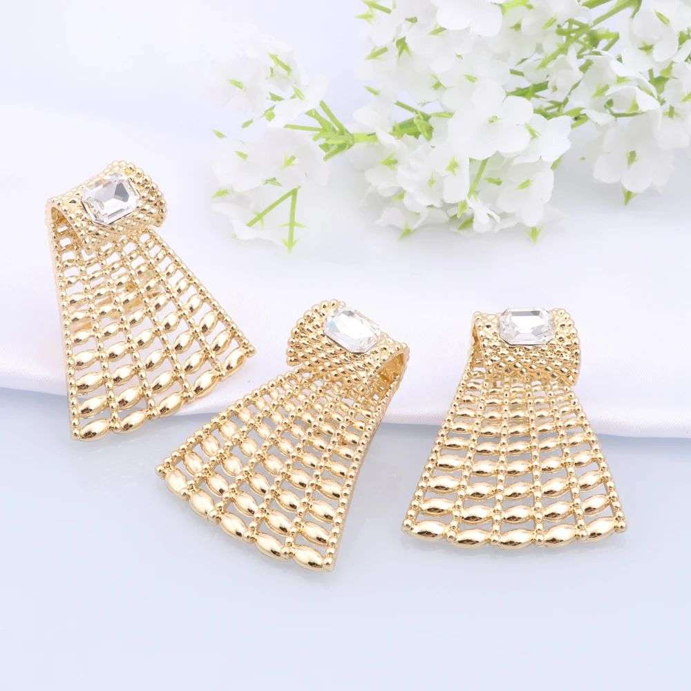 Ladies Luxury Elegant African Style Gold Plated Jewellery Set