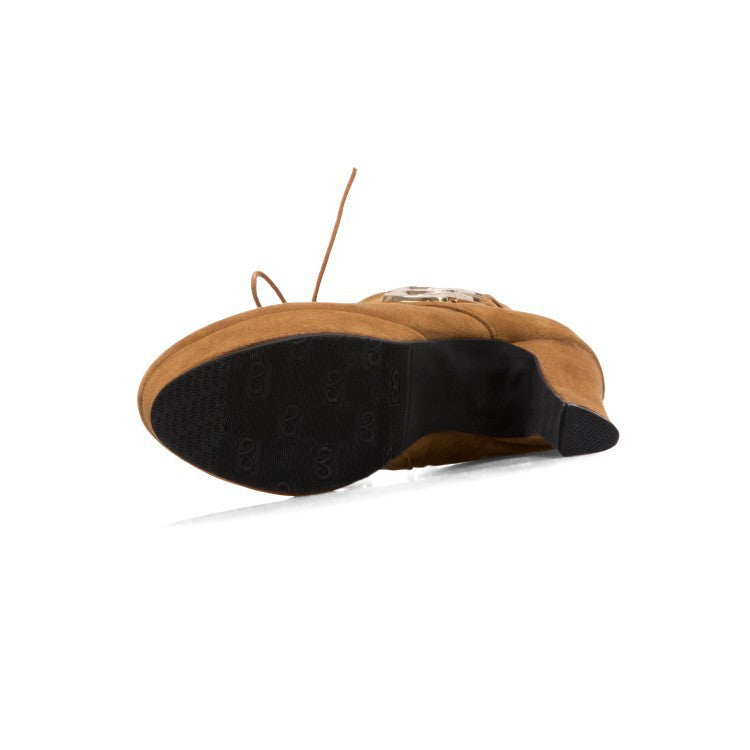 Tan leather dance shoe with black sole for stylish short ankle boots for drag queens