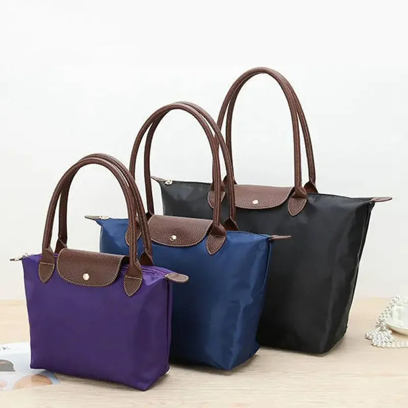 Large Capacity Shoulder Handbag Le Pliage Style Oxford Cloth Women's Bag