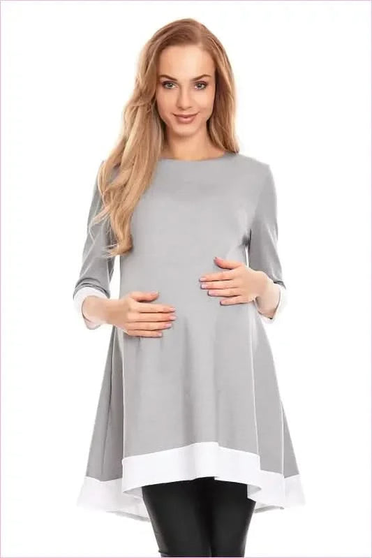 Asymmetrical Mini Dress Unique Style Fashion PeeKaBoo grey S/M