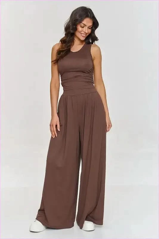 Comfortable Elegant Women's Fashion Set Makadamia brown 36