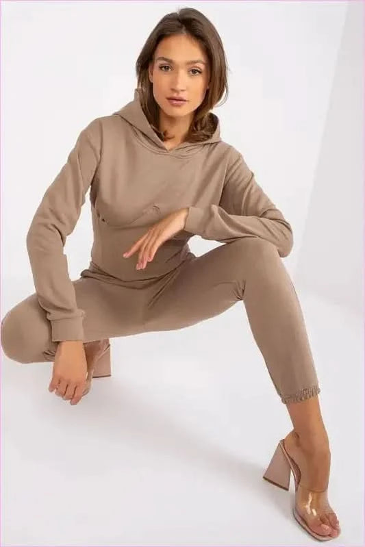 Corset Sweatshirt Set Unique Fashion Style - Pleasures and Sins