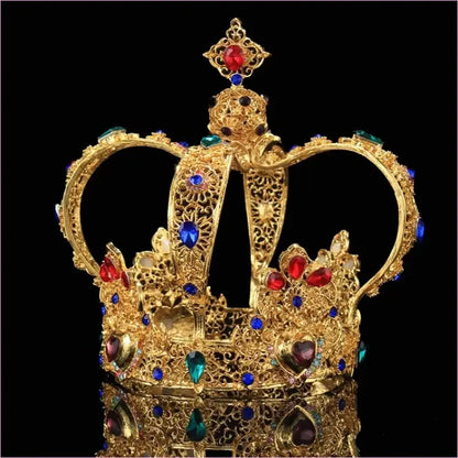 Crystal Queen King Crown for Women Pageant Events
