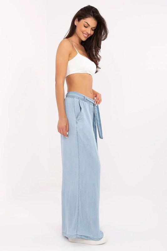 Women High Waist Wide Leg Trousers trousers Factory Price