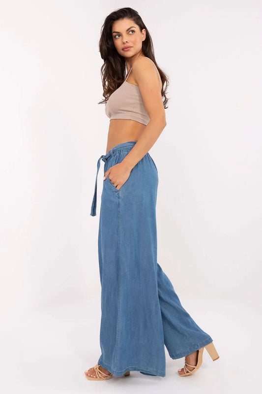 Women High Waist Wide Leg trousers trousers Factory Price