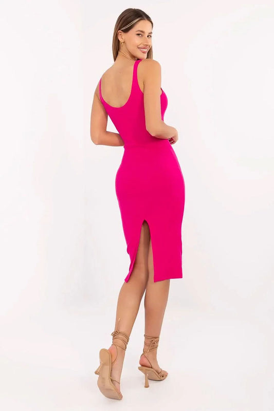 Tight Fit Daydress Rue Paris With Back Split Dress Rue Paris