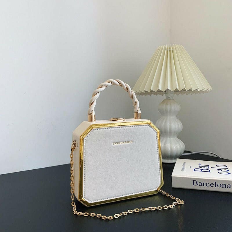 Fashionable Square Bag Stylish Chic Chain Crossbody