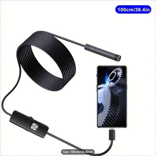 Endoscope Camera Waterproof Adjustable Flexible Cable