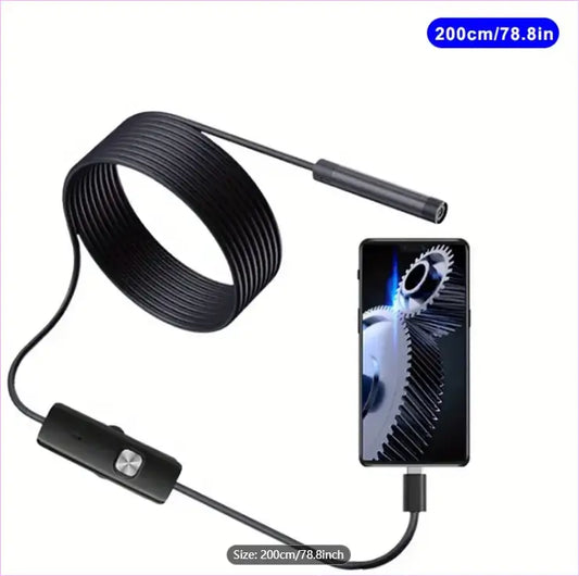 Endoscope Camera Waterproof Adjustable Flexible Cable