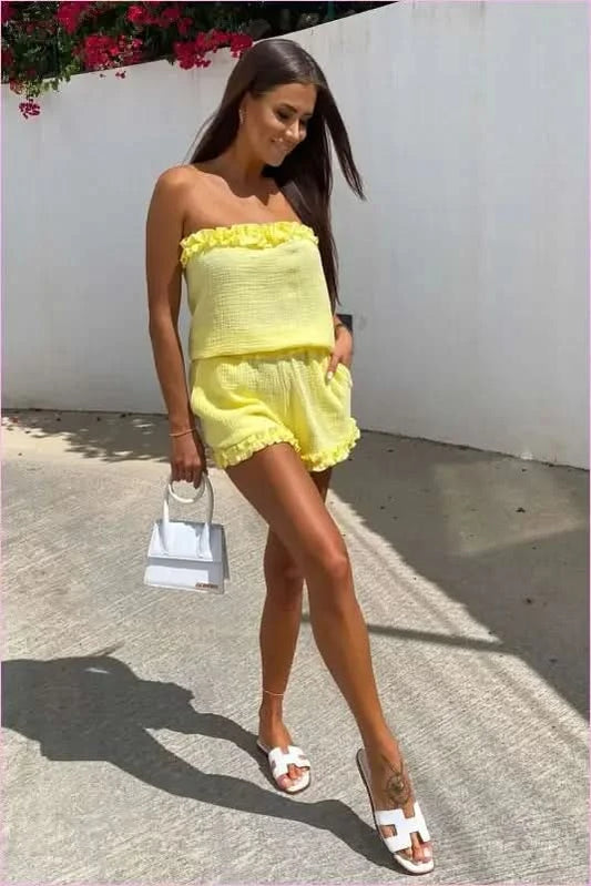 Girls Summer Muslin Fashion Set LaBalancia