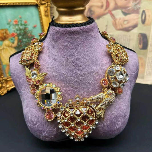 Heavy Bling Statement Luxury Drag Queen Necklace