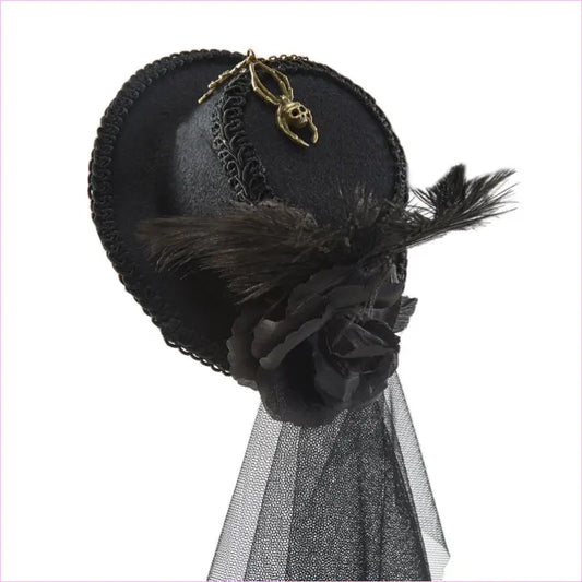 Ladies Steampunk Billycock Hat Steampunk Billycock Black