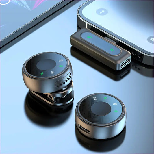 Wireless Lavalier Microphone Magnetic Noise Cancelling