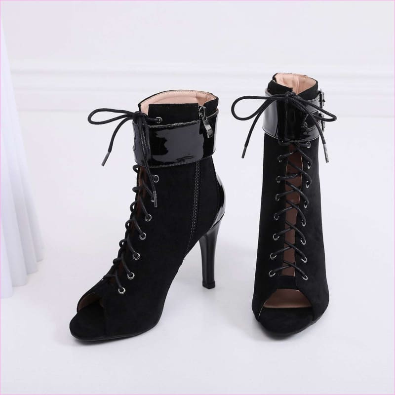 Pearlescent Multi Buckle Mesh High Heel Sandals for Fashion