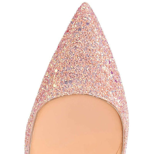 High Heel Glittered Wedding and Prom Shoes for All