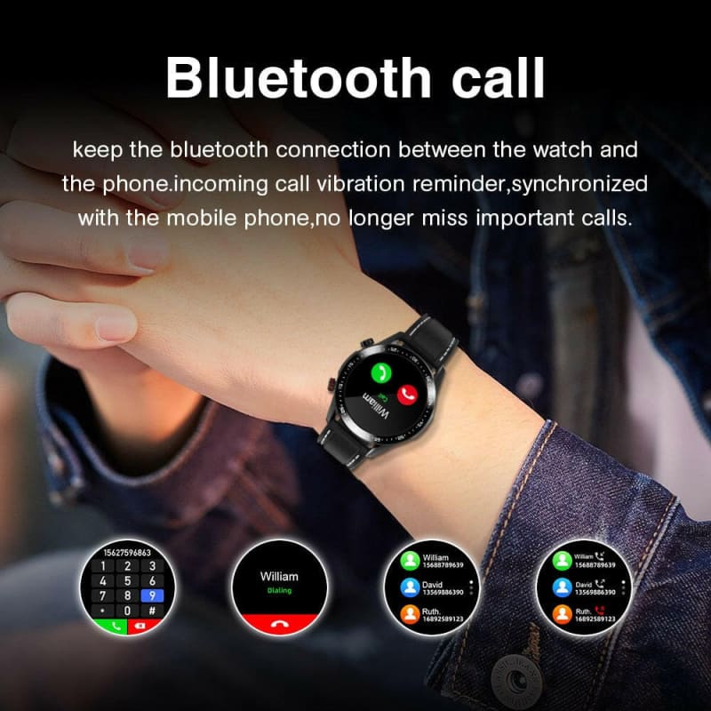 Smart Watch Bluetooth Touch Screen Waterproof Android iOS