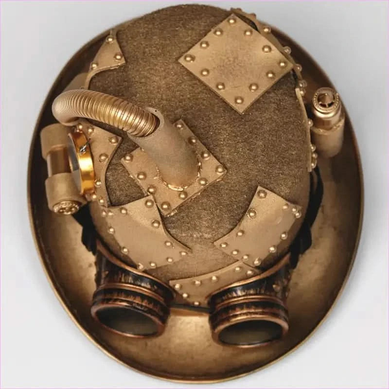 Steampunk Compass Hat Gothic Statement Accessory Themed Events - Pleasures and Sins