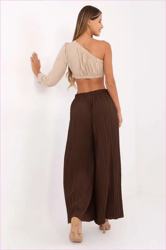  Women trousers model 215408 Italy Moda 
