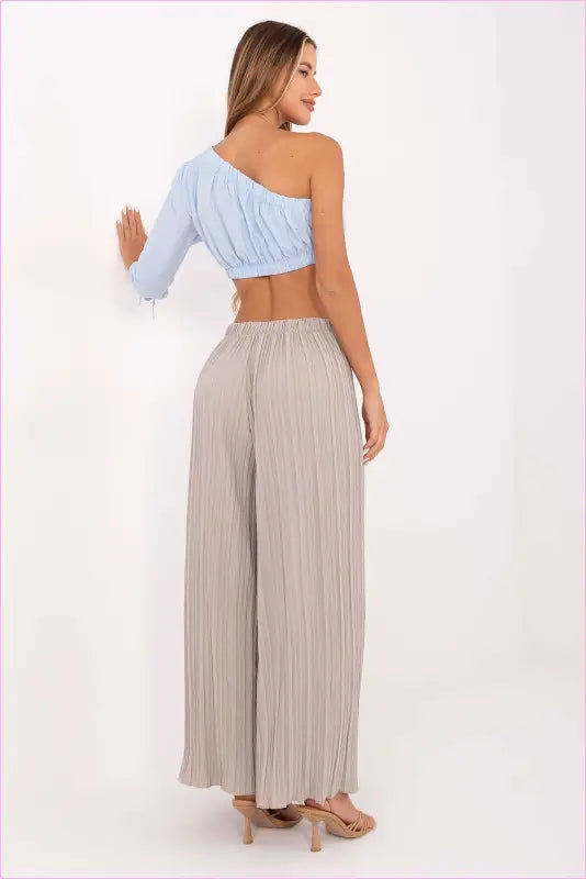  Women trousers model 215402 Italy Moda 