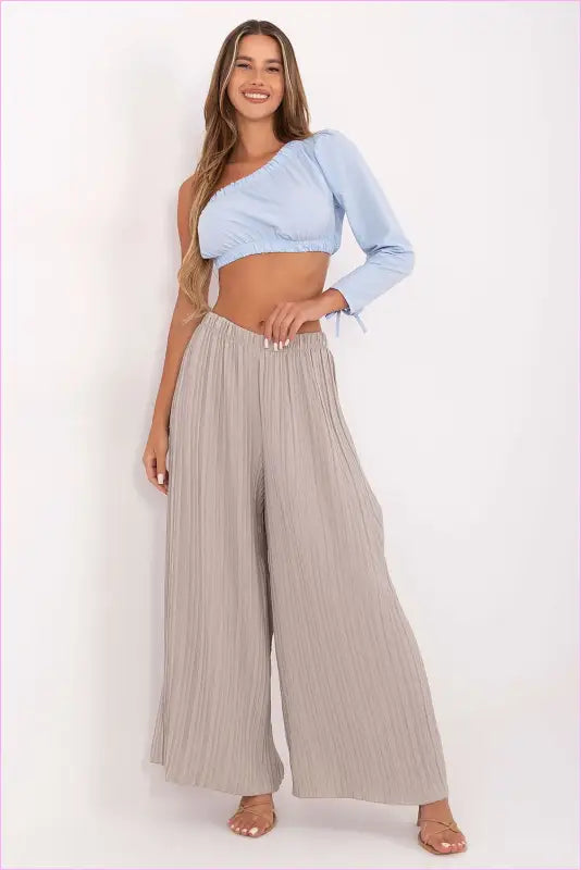  Women trousers model 215402 Italy Moda 
