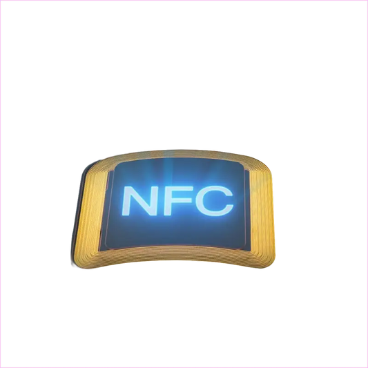 NFC Smart Ring Technology in Stylish Black Design