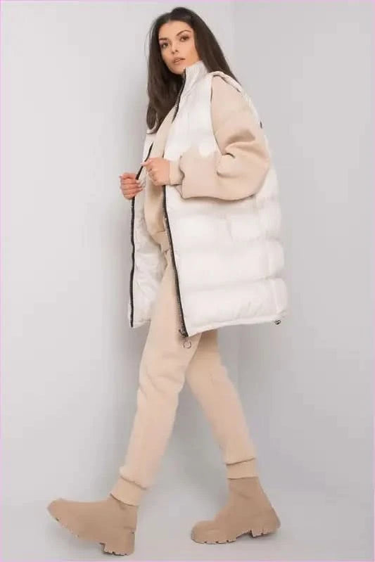 Three Piece Fashion Set Vest Sweatshirt and Pants - Pleasures and Sins