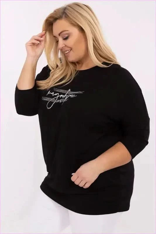 Viscose Blend Casual Fashion Blouse - Pleasures and Sins