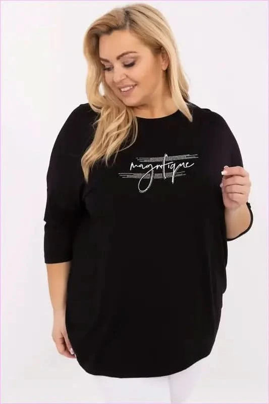 Viscose Blend Casual Fashion Blouse - Pleasures and Sins