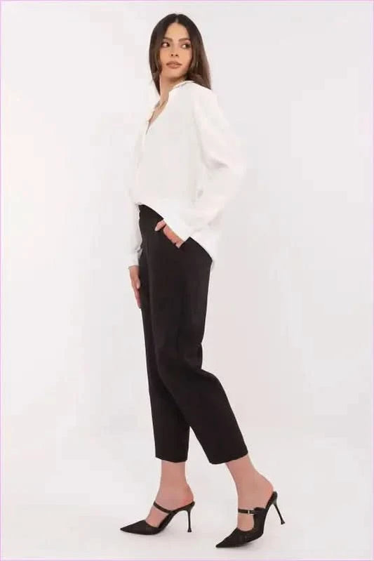 Womens Cigarette Pants Stylish Fashion Trousers Och Bella