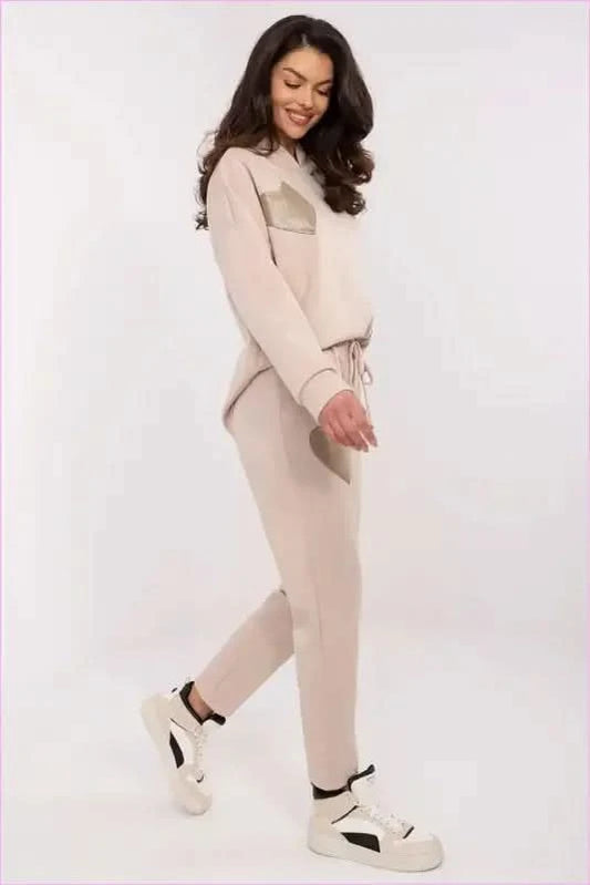 Women's Fashion Tracksuit Set Italy Moda